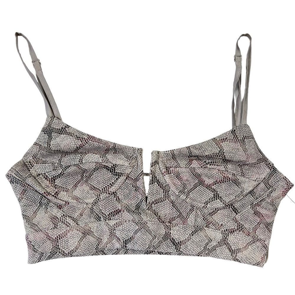 By The Way Lhiea Python Bustier Top in Python - Picture 2 of 14
